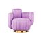 Ajui Armchair in Lavander by HOMMÉS Studio 2