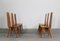 Vintage Italian Dining Chairs in Wood by Sineo Gemignani, 1940s, Set of 6 2