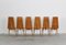 Vintage Italian Dining Chairs in Wood by Sineo Gemignani, 1940s, Set of 6, Image 7