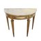 Italian Console Table in Giltwood with Marble Top 4