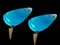 Architectural Murano Glass Sconces, 1980s, Set of 2 6