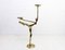 Modern Brass Candleholder, 1970s 2