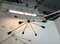 Vintage Space Age Sputnik Ceiling Lamp from Stilnovo, 1950s, Image 14