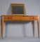 Maple and Cedar Wood Desk with Stool, 1960s, Set of 2 2