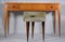 Maple and Cedar Wood Desk with Stool, 1960s, Set of 2 1