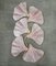 Murano Art Glass and Brass Pink Color Wall Light, 1990 8