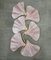 Murano Art Glass and Brass Pink Color Wall Light, 1990, Image 8