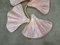 Murano Art Glass and Brass Pink Color Wall Light, 1990, Image 2