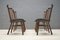 Vintage Wooden Dining Chairs, 1950s, Set of 4 27