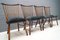 Vintage Wooden Dining Chairs, 1950s, Set of 4, Image 4