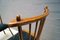 Vintage Wooden Dining Chairs, 1950s, Set of 4, Image 12
