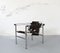 LC1 Armchair in Leather by Charlotte Perriand for Cassina, Image 2