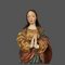 Vergine Immacolata in legno policromo, Spagna, fine XVIII secolo, Immagine 8