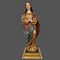 Vierge Immaculée En Bois Polychrome, Espagne Fin 18ème Siècle 2