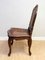 Side Chair in Carved Wood with Cane Seat 11