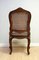 Side Chair in Carved Wood with Cane Seat 10