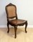 Side Chair in Carved Wood with Cane Seat 8