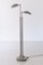 Italian Doctors Office Floor Lamp in Metal and Glass Lamp, 1970s 1