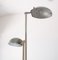 Italian Doctors Office Floor Lamp in Metal and Glass Lamp, 1970s 6