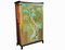 Italienischer Vintage Blattgold Kleiderschrank im Orientalischen Stil 1