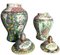 Porcelain Tibor Vases, Set of 2, Image 4