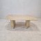 Italian Coffee Table in Travertine, 1980s 2