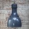 Vintage Industrial Blue Enamel Factory Pendant Light 4