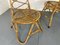 Vintage High Back Chairs in Rattan and Bamboo by Rohé Noordwolde, 1950s, Set of 2, Image 5