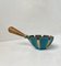 Mid-Century Israeli Ashtray in Cast Iron and Beech, 1960s 2