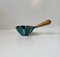 Mid-Century Israeli Ashtray in Cast Iron and Beech, 1960s 1