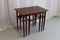 Danish Modern Rosewood Nesting Tables, 1960s, Set of 3, Image 3