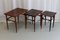 Danish Modern Rosewood Nesting Tables, 1960s, Set of 3, Image 10