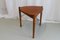 Tavolino moderno a tre gambe in teak di Hans Olsen, Danimarca, anni '50, Immagine 19