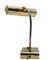 Ministerial Brass Table Lamp with Swivelling Lampshade, 1950s 4