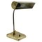 Ministerial Brass Table Lamp with Swivelling Lampshade, 1950s, Image 1