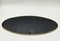 Brass and Ground Mirror Oval Tray, 1950s, Image 5