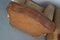 Set of French Cognac Moustache Back Leather Club Chairs, 1940s 12