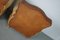 Set of French Cognac Moustache Back Leather Club Chairs, 1940s 15