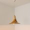 Cone Beige Orange Ceramic Pendant Light, 1970, Image 13