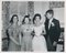 Weddingday Jackie and John F. Kennedy, Black and White Photography, 1953, Image 1