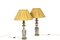 Table Lamps in Canton Porcelain and Bronze, 1880s, Set of 2 1