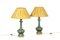 Table Lamps in Porcelain and Gilded Bronze, 1850s, Set of 2 1