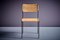 Minimalistic Steel and Rattan Side Chair in the style of Martin Visser, 1960s 6