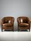 Vintage Club Chairs in Leather, Set of 2 1