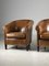 Vintage Club Chairs in Leather, Set of 2, Image 3