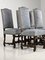 Vintage Grey Dining Chairs, Set of 8 14