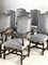 Vintage Grey Dining Chairs, Set of 8 12