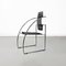 Italian Postmodern Quinta 605 Chair in Metal attributed to Mario Botta for Alias, 1980s, Image 6