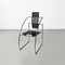 Italienischer postmoderner Quinta 605 Stuhl aus Metall von Mario Botta für Alias, 1980er 2