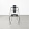 Italian Postmodern Quinta 605 Chair in Metal attributed to Mario Botta for Alias, 1980s 4